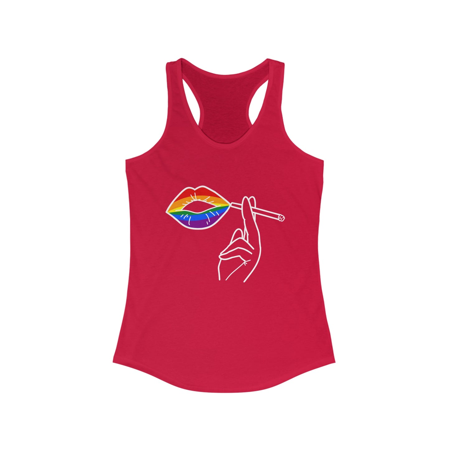 Very Gay, Very Tired - Women's Ideal Racerback Tank