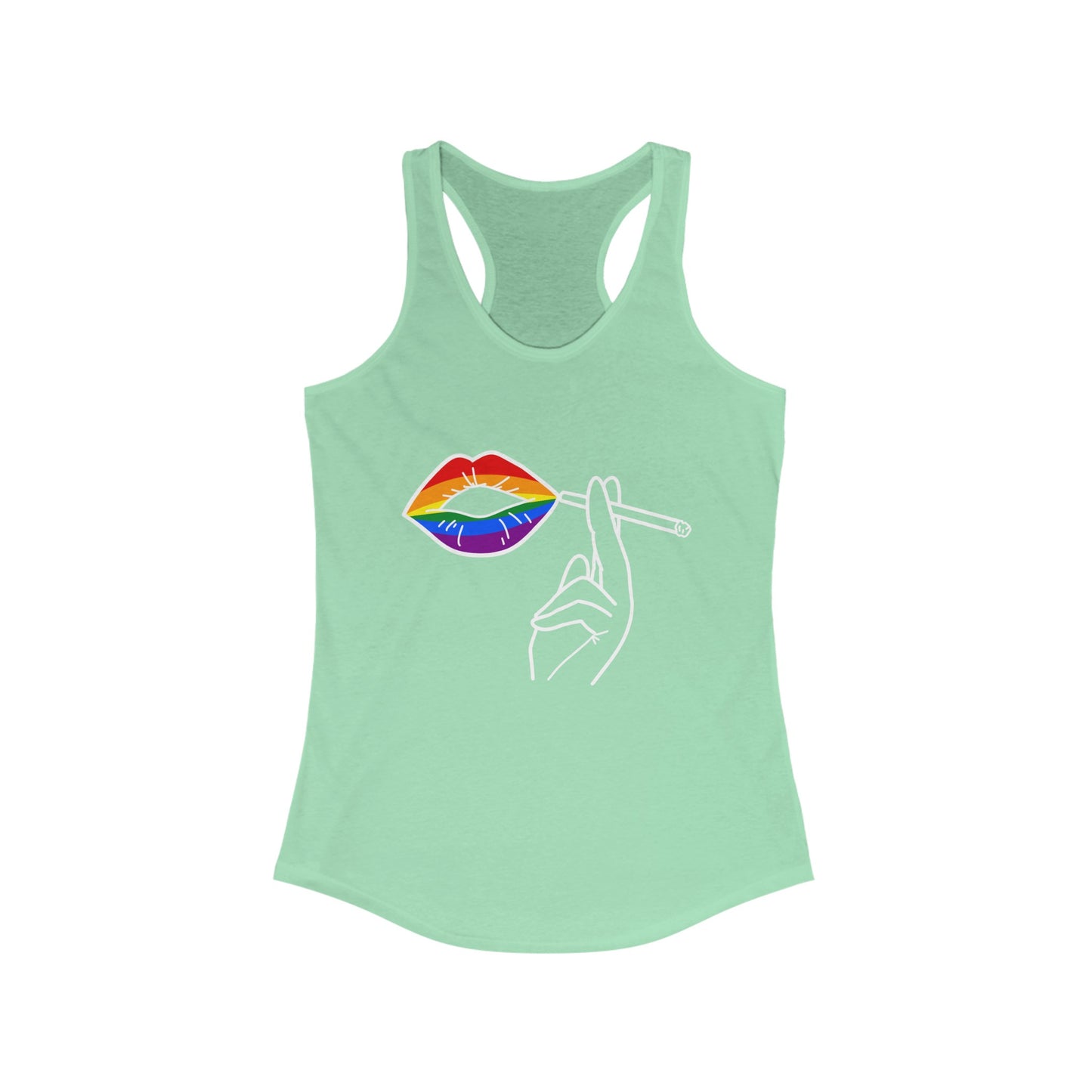 Very Gay, Very Tired - Women's Ideal Racerback Tank