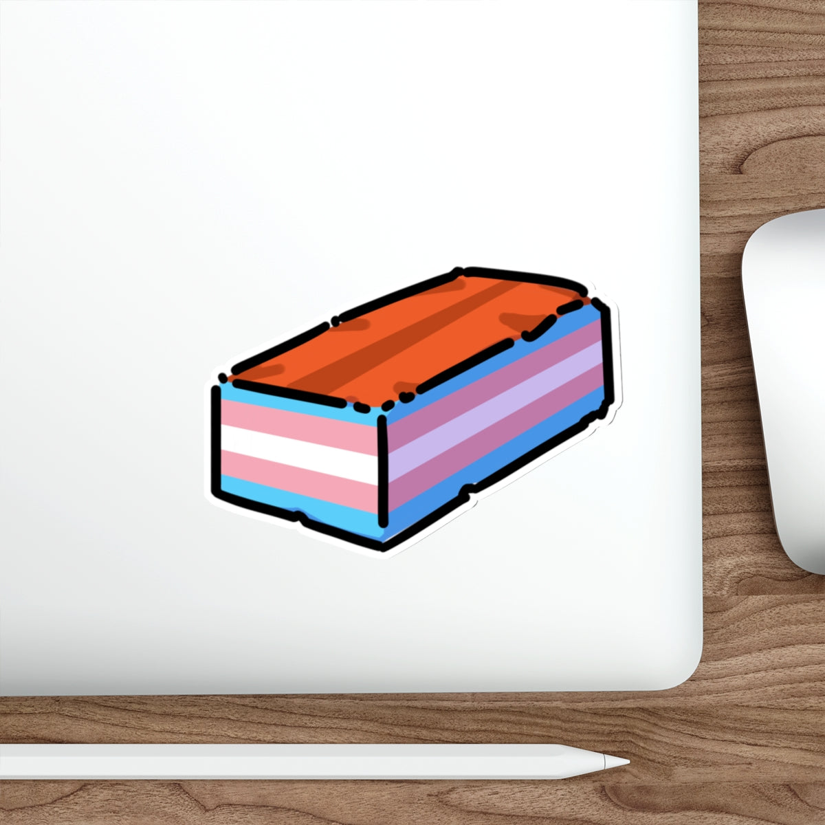 Stonewall Pride Brick - Die-Cut Pride Stickers