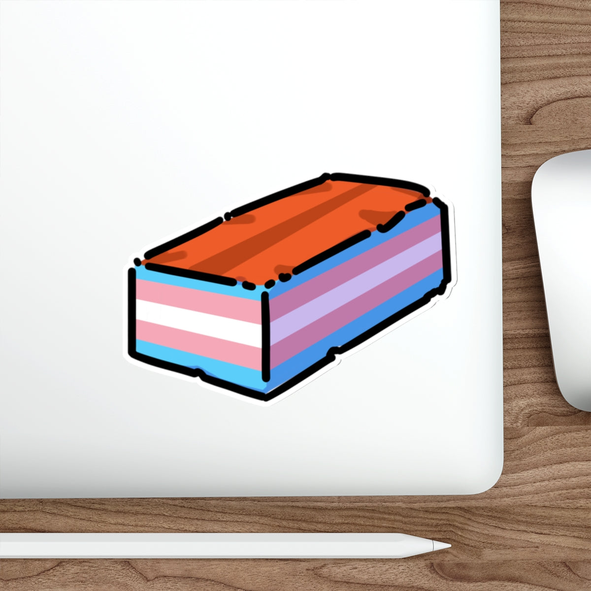 Stonewall Pride Brick - Die-Cut Pride Stickers