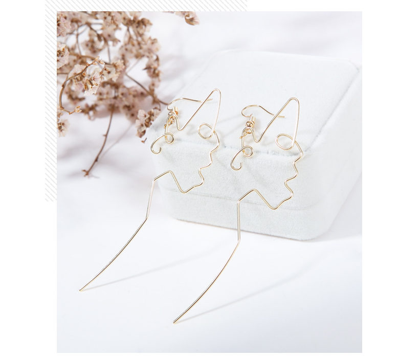 Minimalist Earrings - Face Silhouette