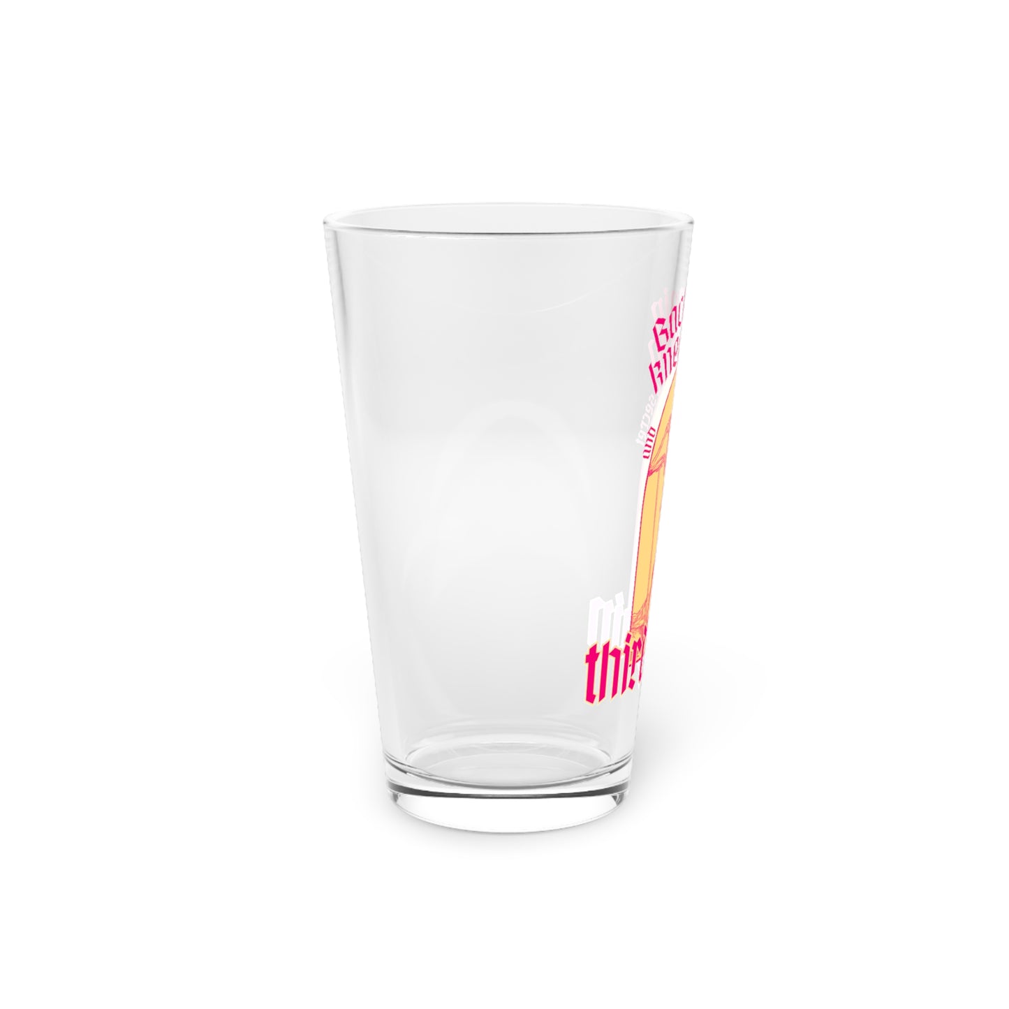 Back Pain, Knee Pain, And A Secret Third Pain - Pint Glass, 16oz