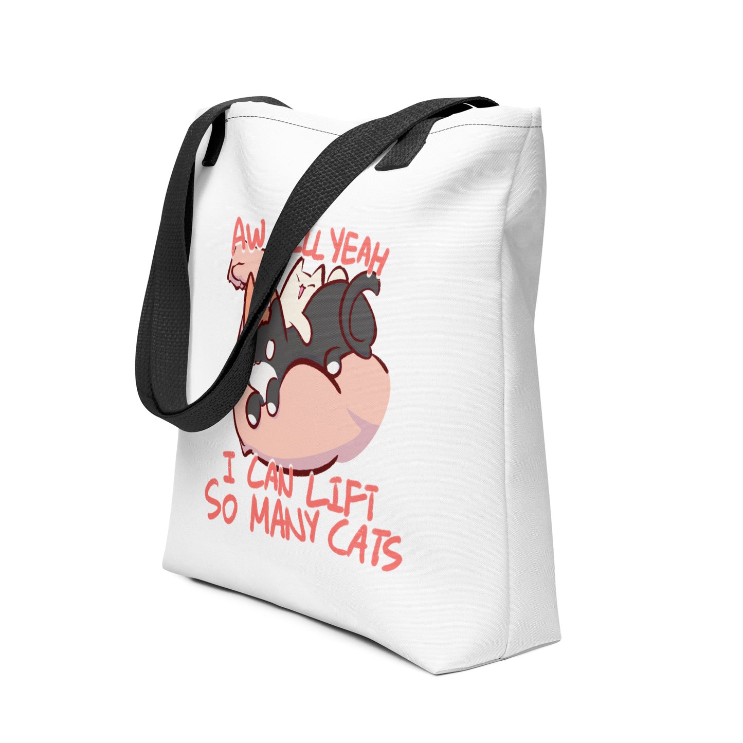 I Can Lift So Many Cats - Tote bag