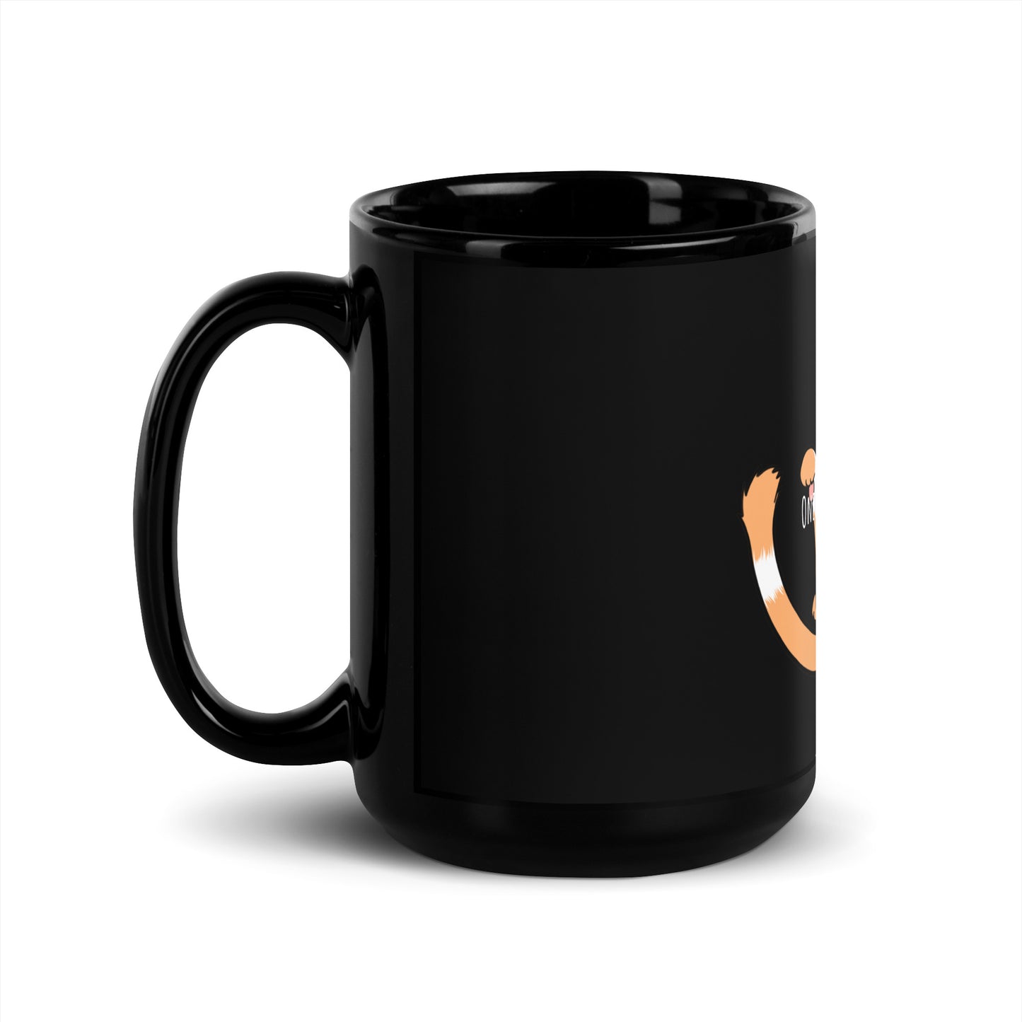 One Brain Cell - Black Glossy Mug