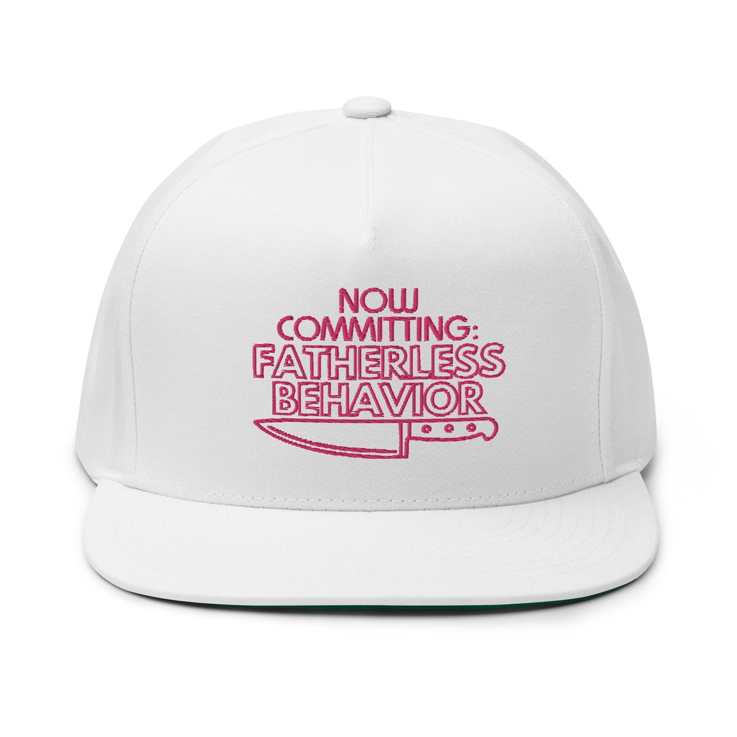 Now Committing: Fatherless Behavior - Flat Bill Cap