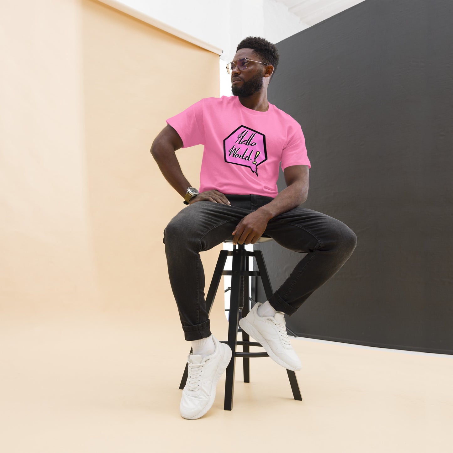 Hello World! - Men's classic tee