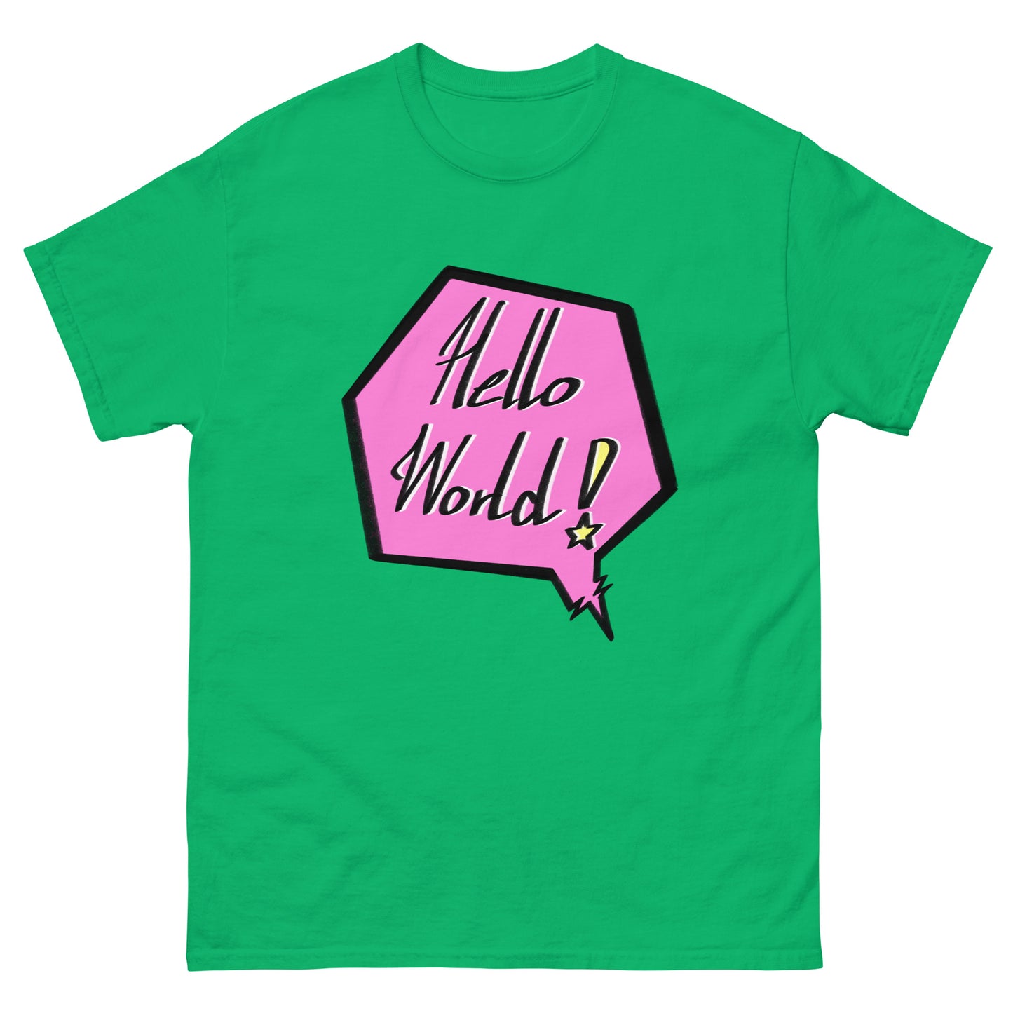 Hello World! - Men's classic tee