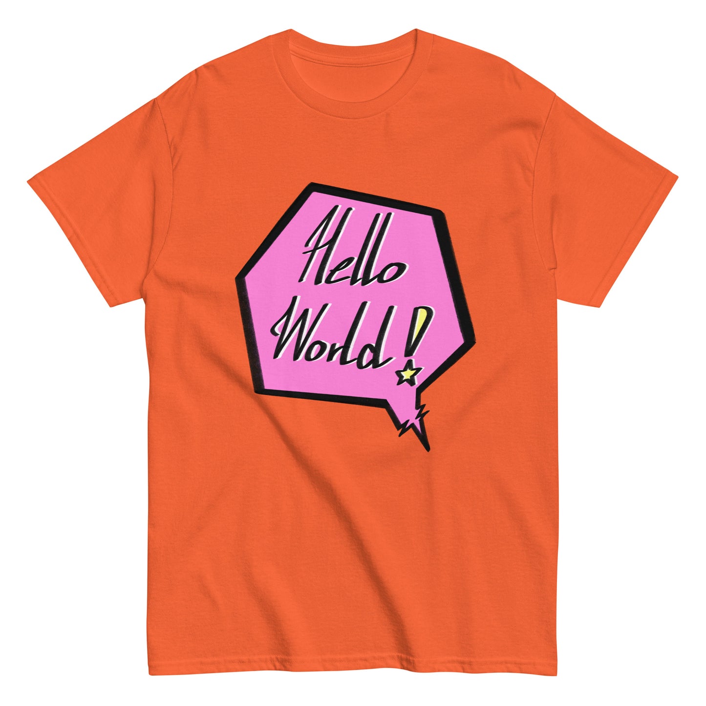 Hello World! - Men's classic tee