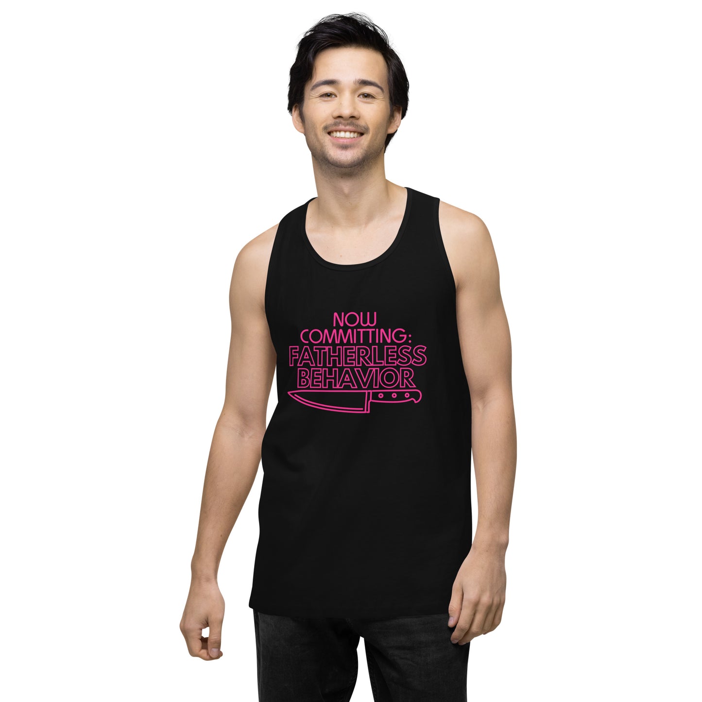 Now Committing: Fatherless Behavior - Men’s premium tank top