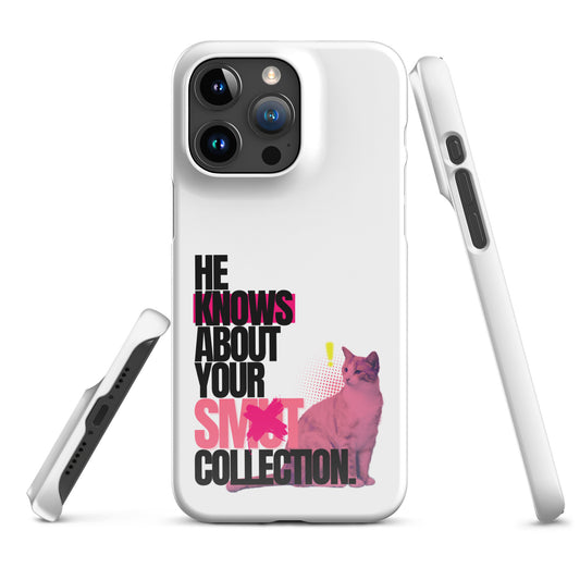 He Knows - Snap case for iPhone®