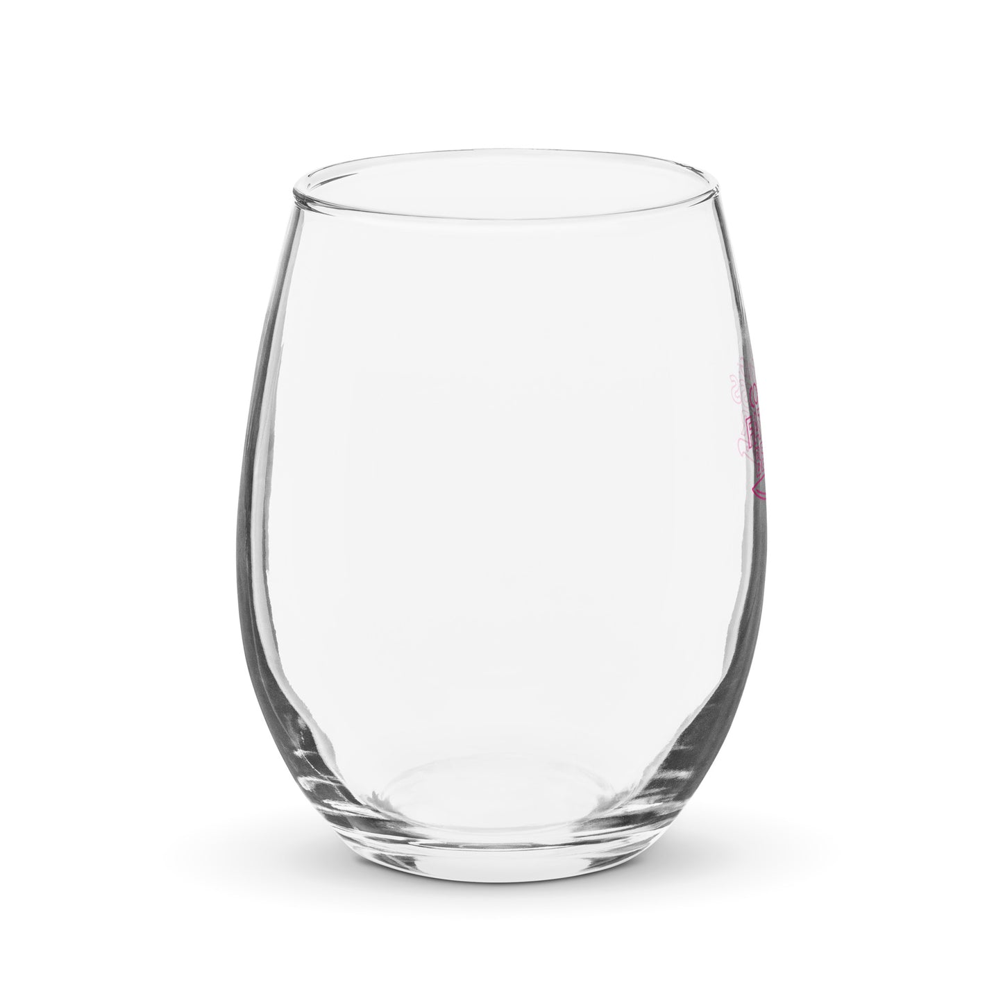 Now Committing: Fatherless Behavior - Stemless wine glass