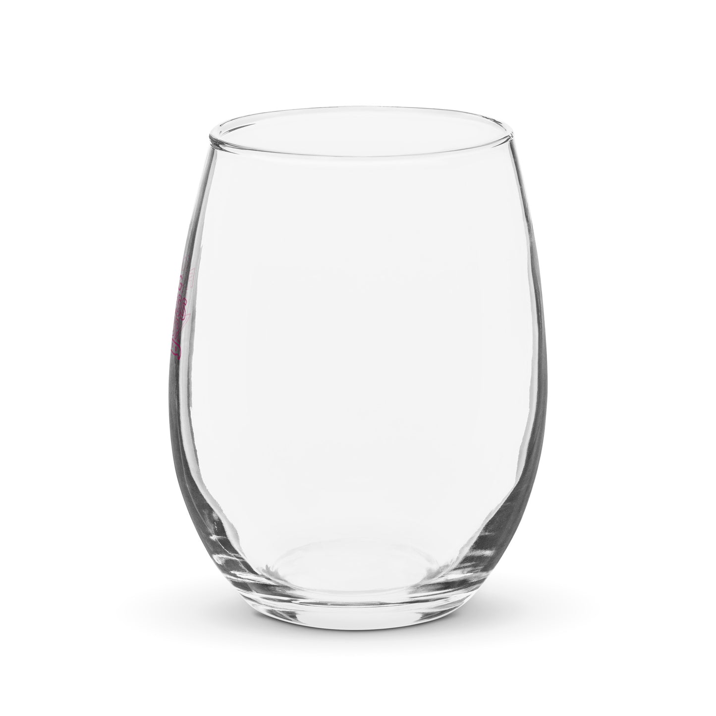 Now Committing: Fatherless Behavior - Stemless wine glass