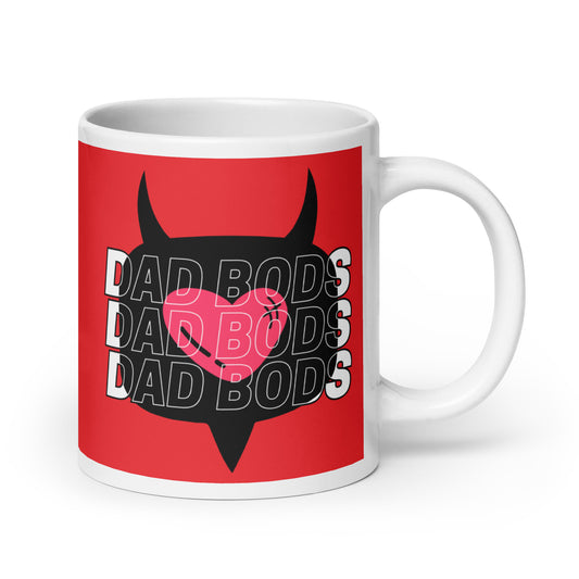 Dad Bods (Naughty Version) - White glossy mug