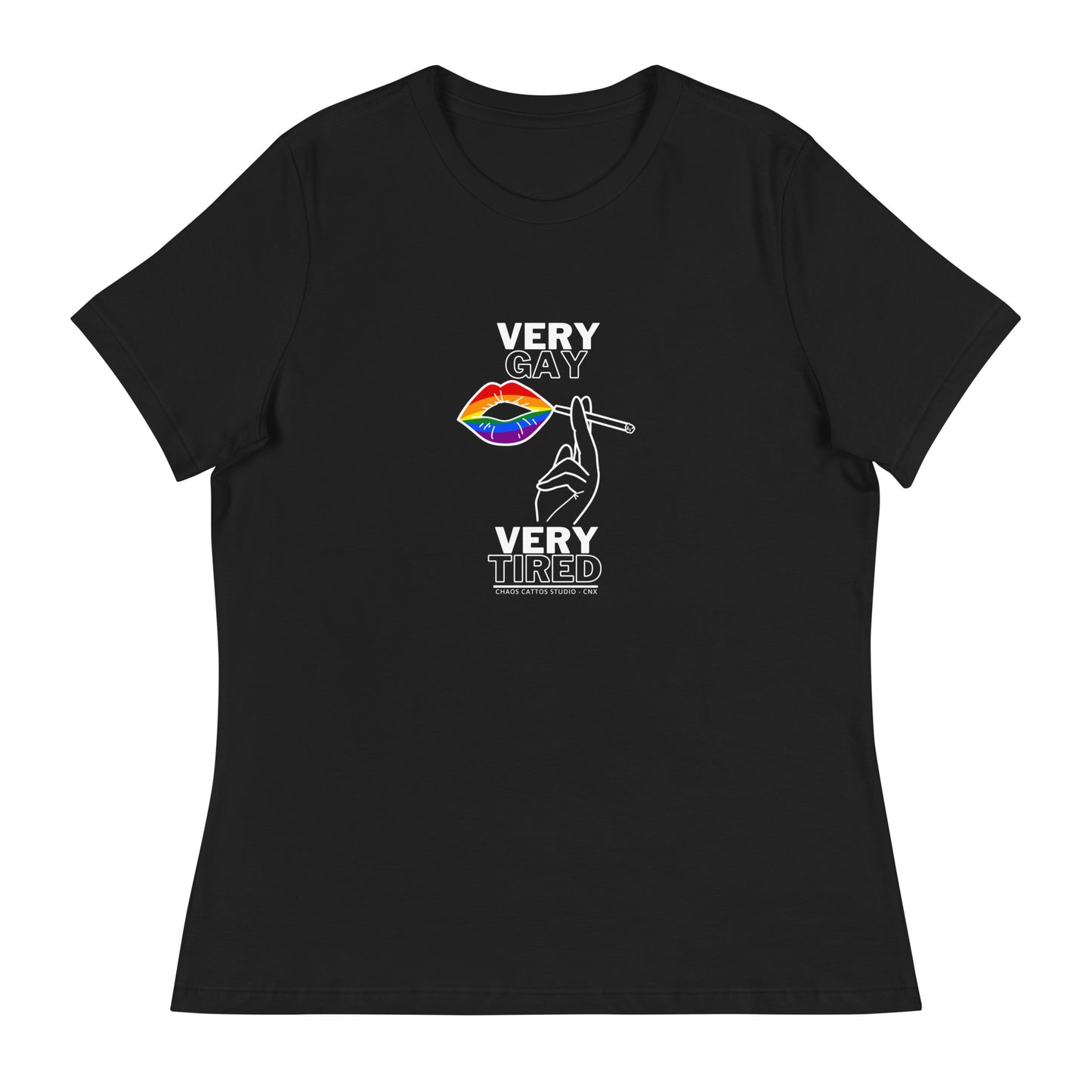 Very Gay, Very Tired - Women's Relaxed T-Shirt