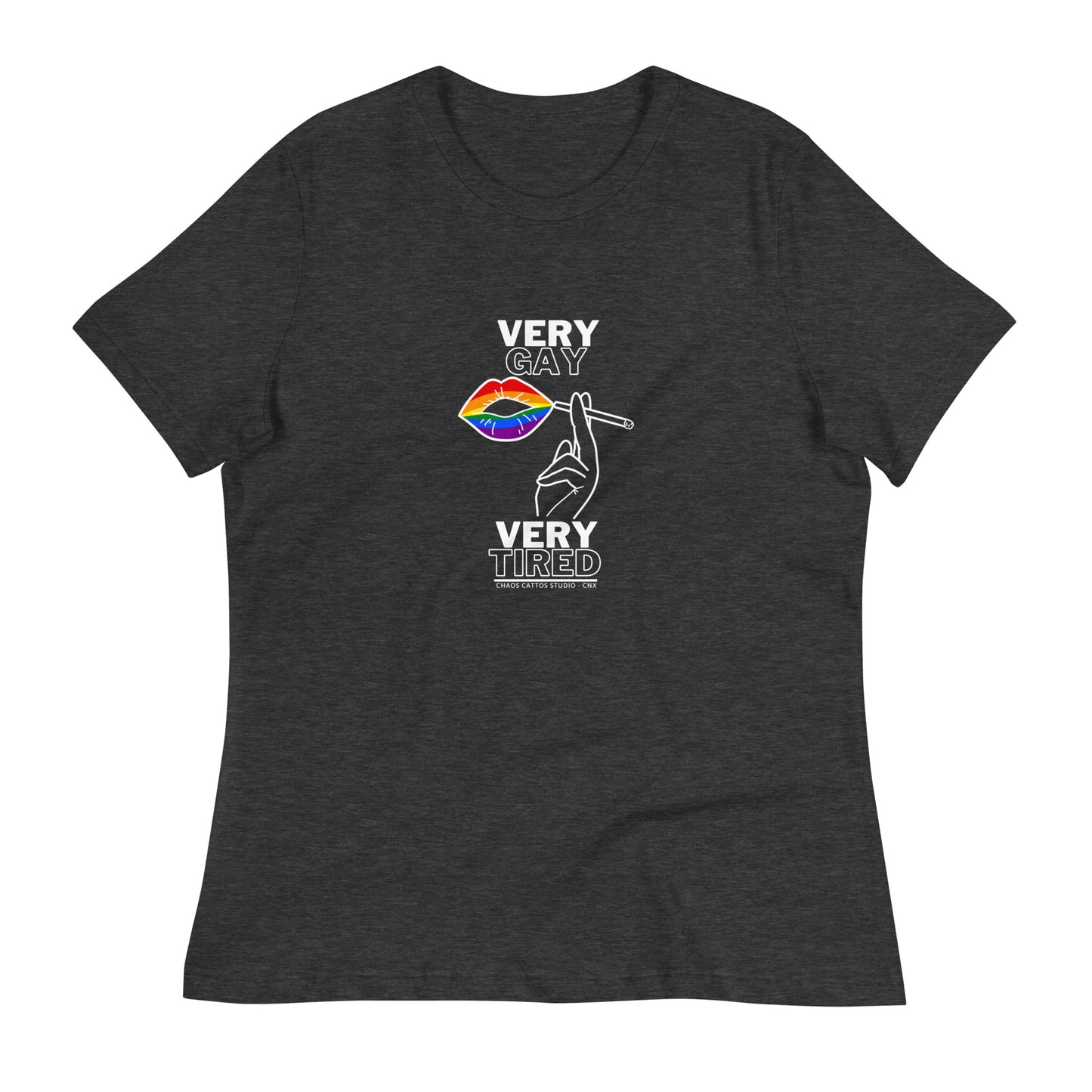 Very Gay, Very Tired - Women's Relaxed T-Shirt