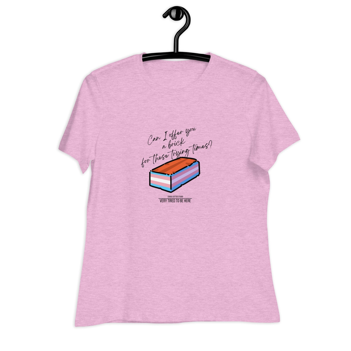 Can I offer you a brick in these trying times? - Women's Relaxed T-Shirt