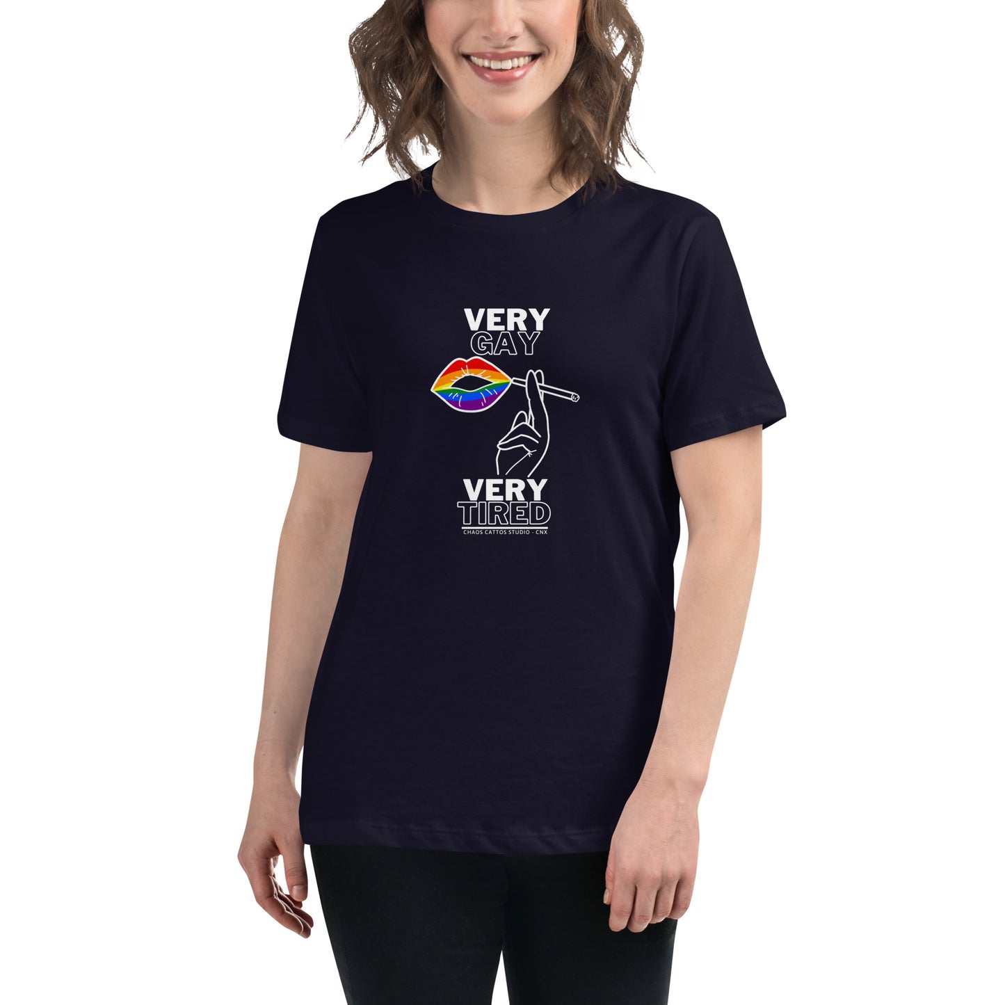 Very Gay, Very Tired - Women's Relaxed T-Shirt