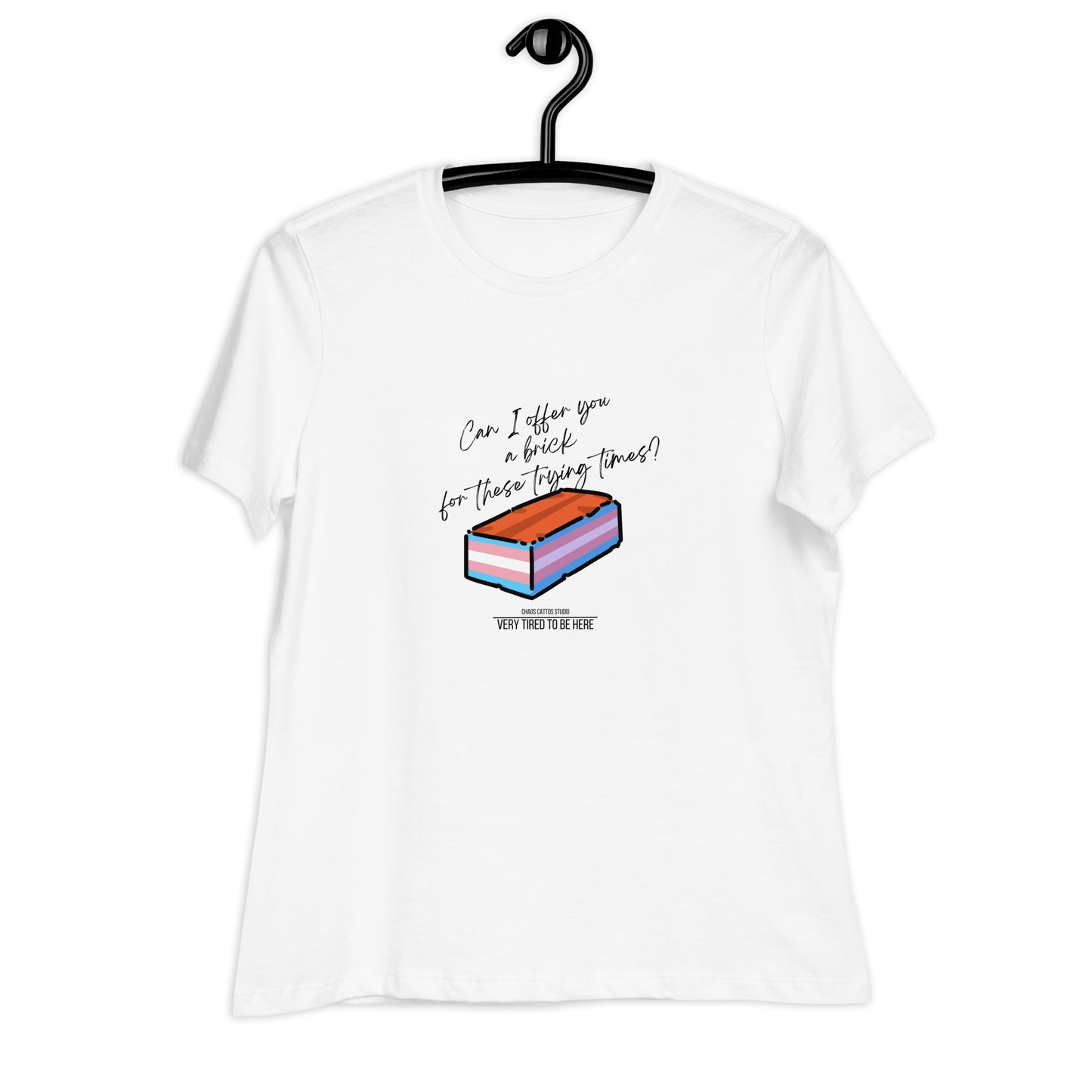 Can I offer you a brick in these trying times? - Women's Relaxed T-Shirt